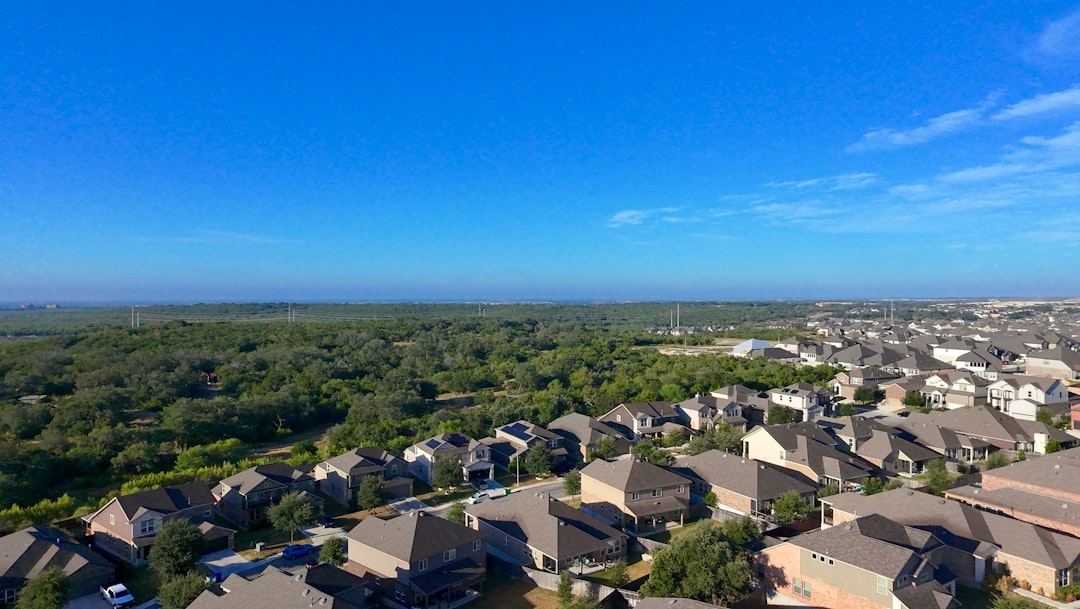 Tree-lined suburban neighborhood representing homebuyers in The Woodlands, Texas